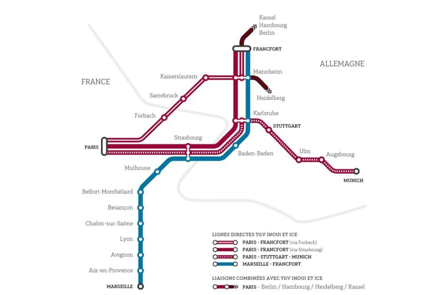 SNCF ET DB CÉLÈBRENT LES 15 ANS DE LA GRANDE VITESSE ENTRE LA FRANCE ET L’ALLEMAGNE